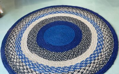 Tapis bleu outre mer