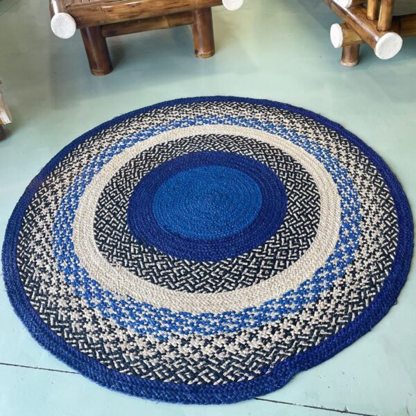 Tapis bleu outre mer